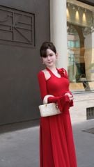 Set Áo TD Cột Yếm Đính Hoa