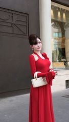 Set Áo TD Cột Yếm Đính Hoa