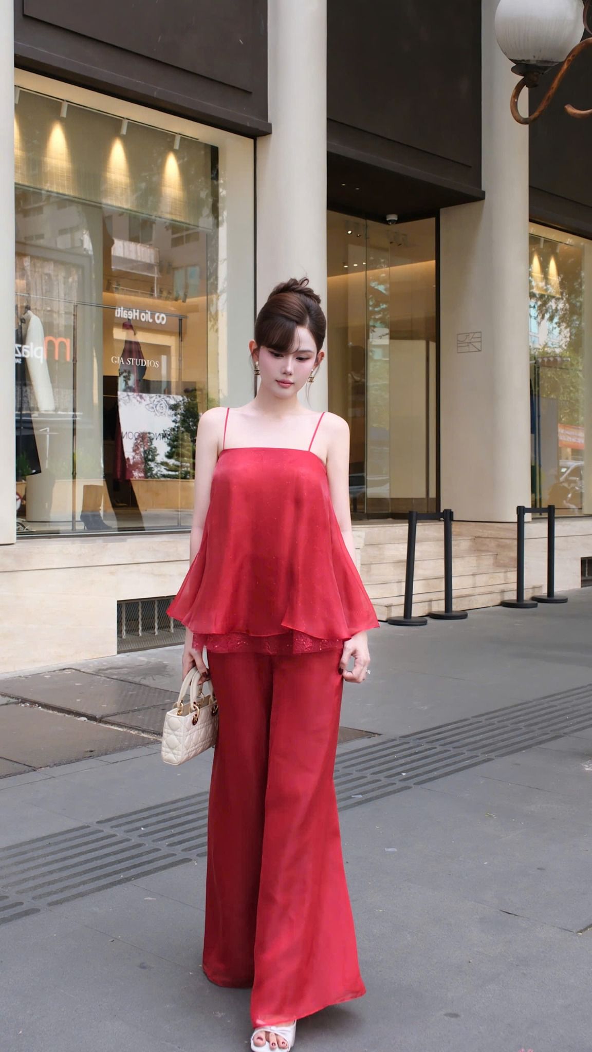 Set Áo 2S Voan Phối Ren