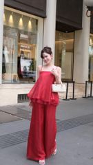 Set Áo 2S Voan Phối Ren