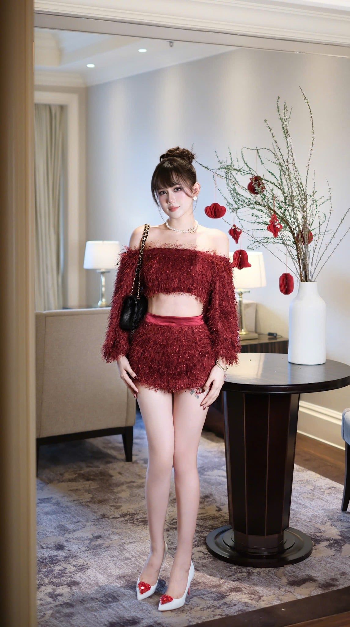 Set Áo TD Lông Cv Ngắn