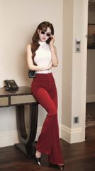 Quần Lưng Cao Ống Loe