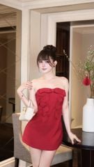 Đầm Cup Nơ Hở Lưng