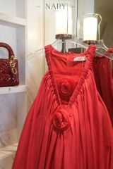 Đầm Yếm Voan Bí Đính Hoa