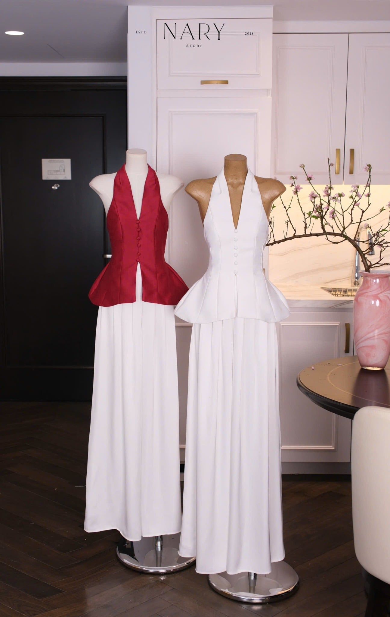 Set Áo Yếm Nút Quần Suông