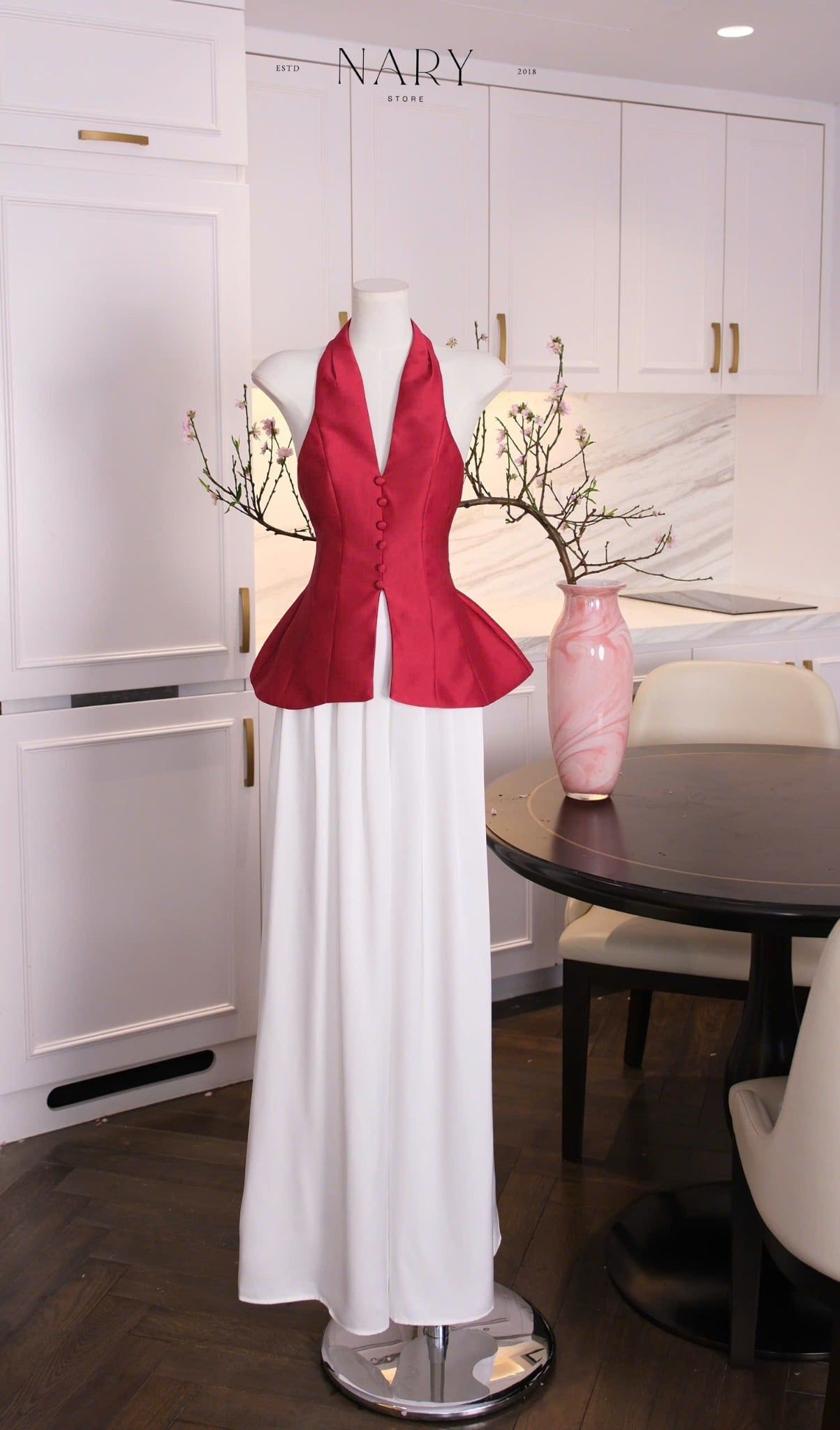 Set Áo Yếm Nút Quần Suông