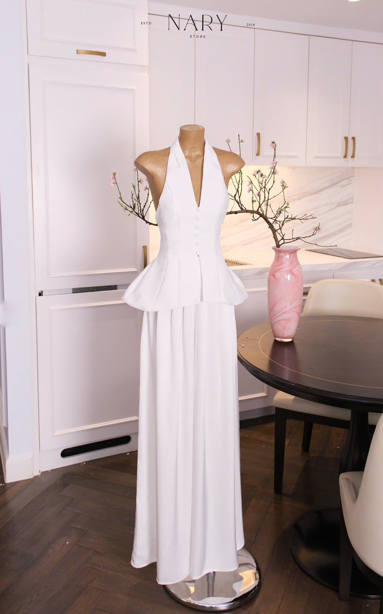 Set Áo Yếm Nút Quần Suông