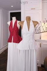 Set Áo Yếm Nút Quần Suông