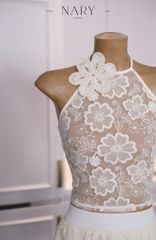 Set Áo Yếm Hoa Cổ