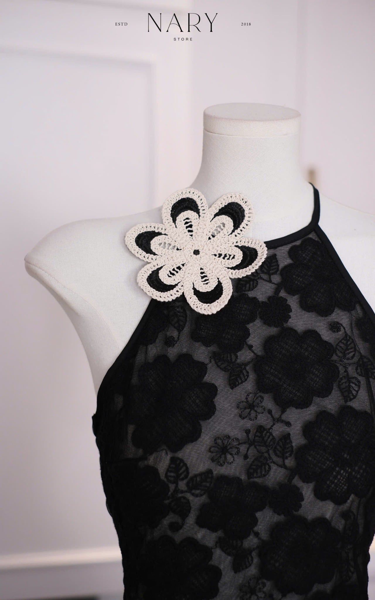 Set Áo Yếm Hoa Cổ