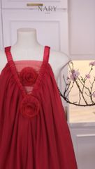 Đầm Yếm Voan Bí Đính Hoa