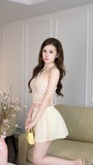 Set Áo Yếm Hoa Cổ