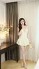 Set Dạ Sn Cv Xòe Kèm Hoa