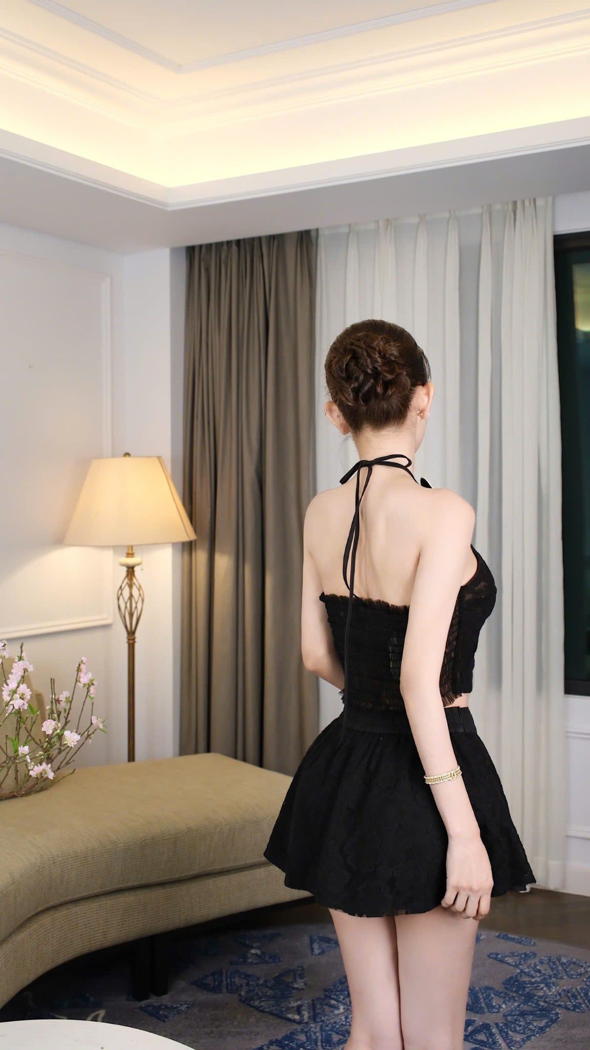 Set Áo Yếm Hoa Cổ