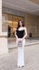 Áo Corset Nhung Đan Dây Sau