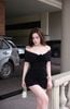 Body Ren Bẹt Vai Đính Hoa