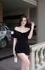 Body Ren Bẹt Vai Đính Hoa