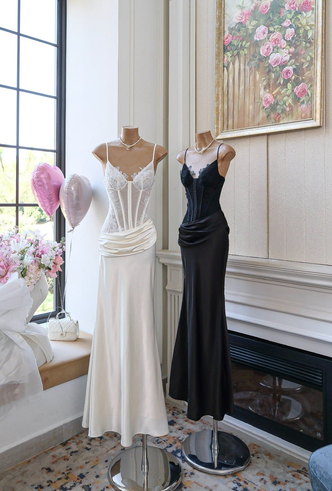 Đầm 2S Lụa Nhún Eo