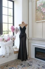 Đầm 2S Lụa Nhún Eo