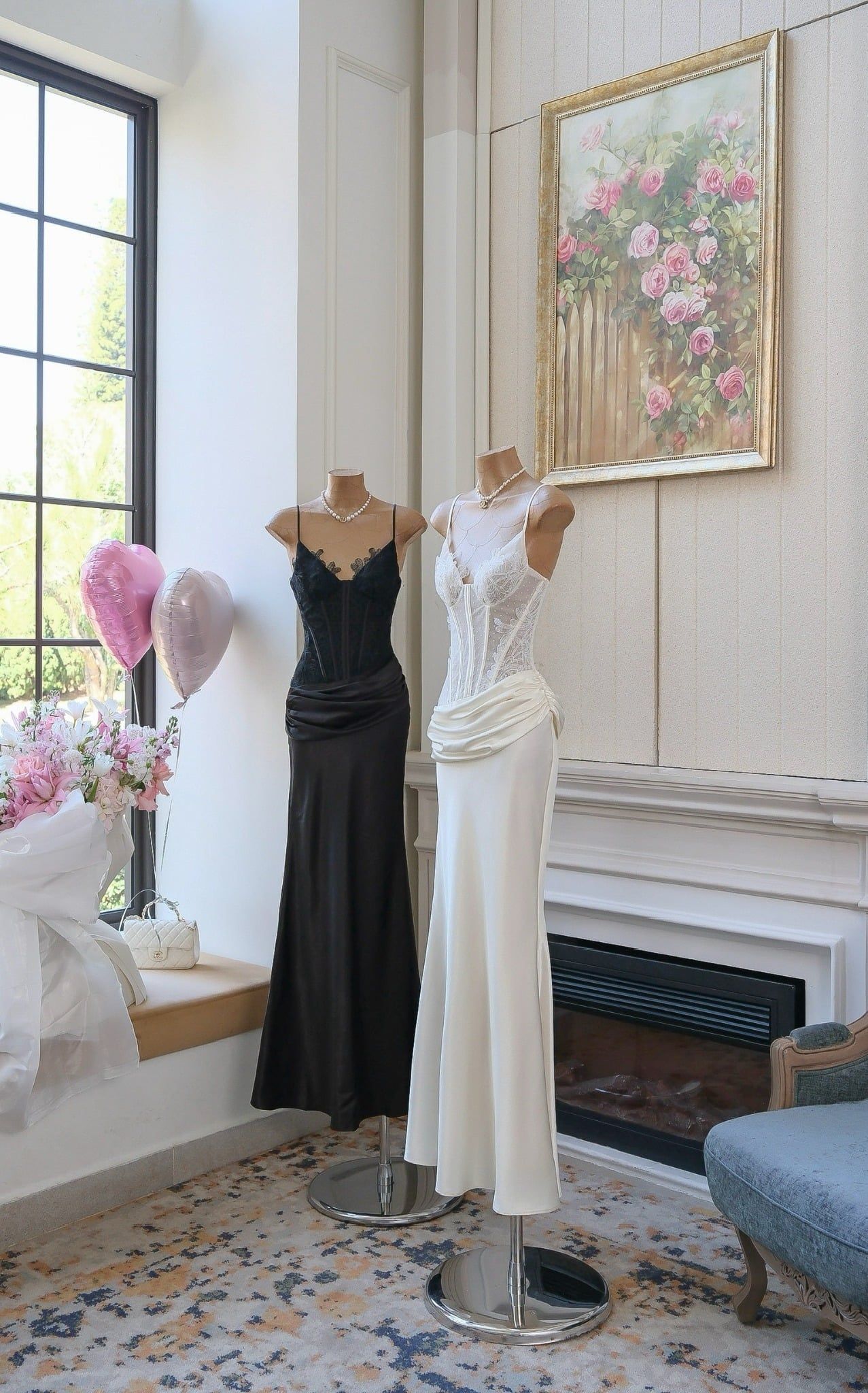 Đầm 2S Lụa Nhún Eo