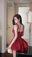 Đầm 2S Xòe Ren Xù