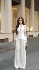 Set Áo Yếm Nút Quần Suông