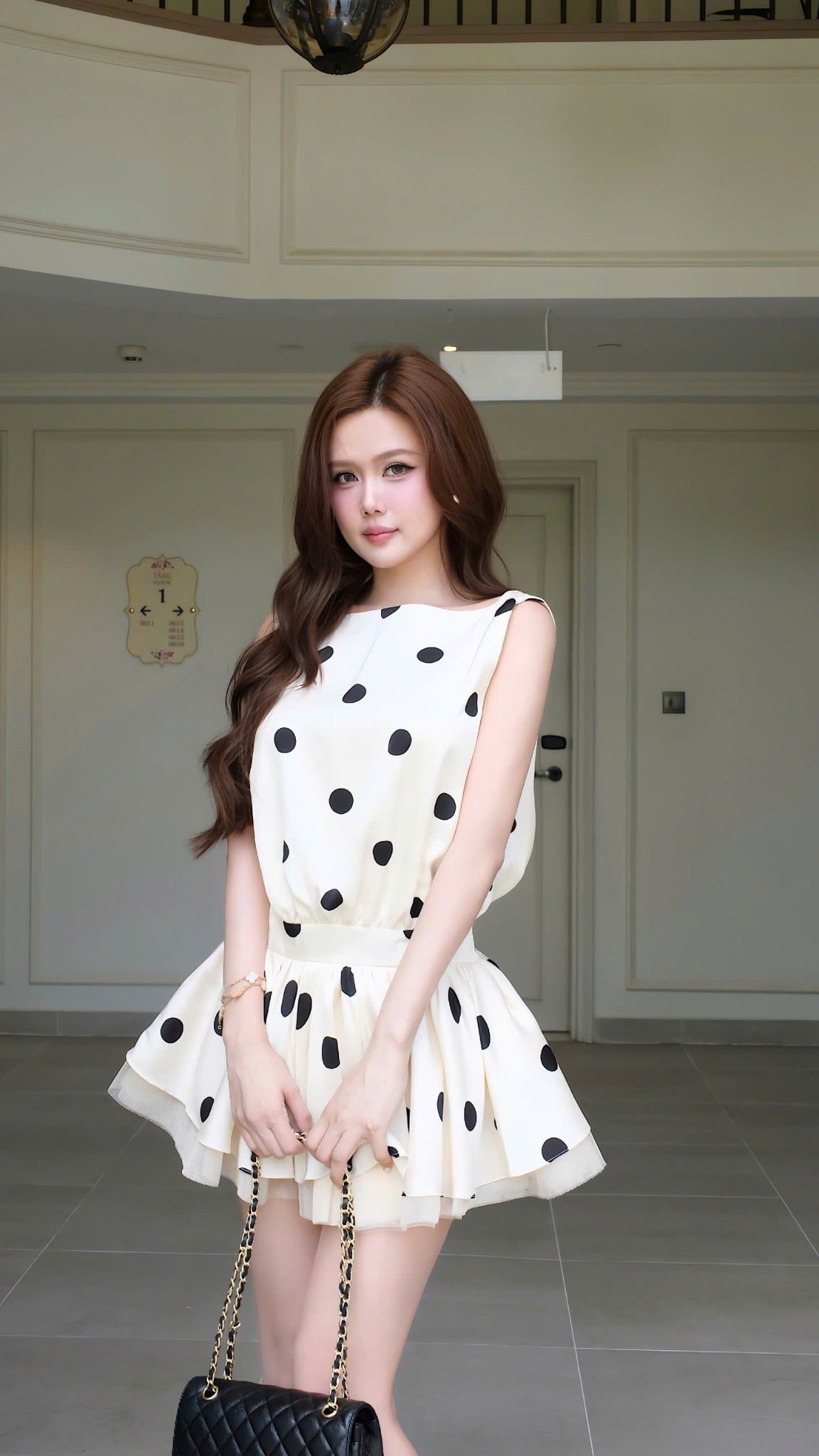 Đầm Xòe SN Nút lưng