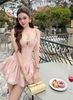 Đầm 2S Xòe Xô Hoa Nổi