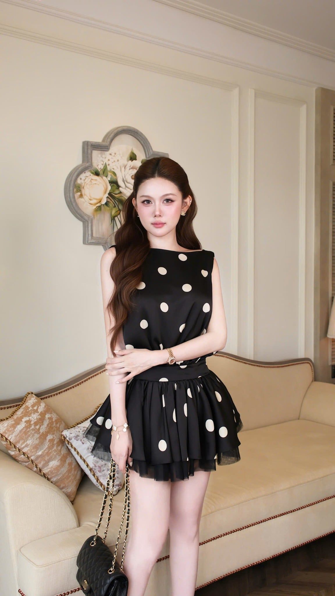 Đầm Xòe SN Nút lưng