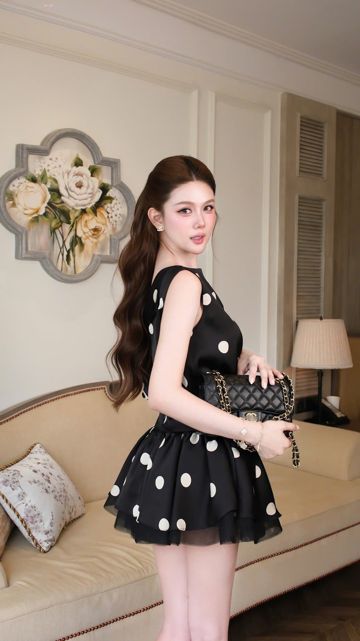 Đầm Xòe SN Nút lưng