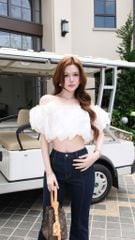 Áo Voan Bẹt Vai Tay Phồng