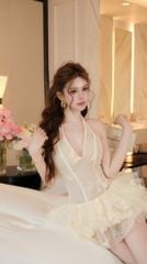 Đầm Yếm Lưới Tùng Ren