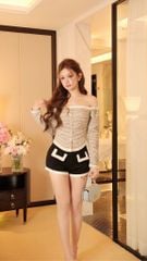 Set  Áo Tweed TD Quần Short