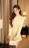 Set Áo Len Nơ Cv Nhún