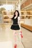 Đầm Yếm Bí Phối Màu