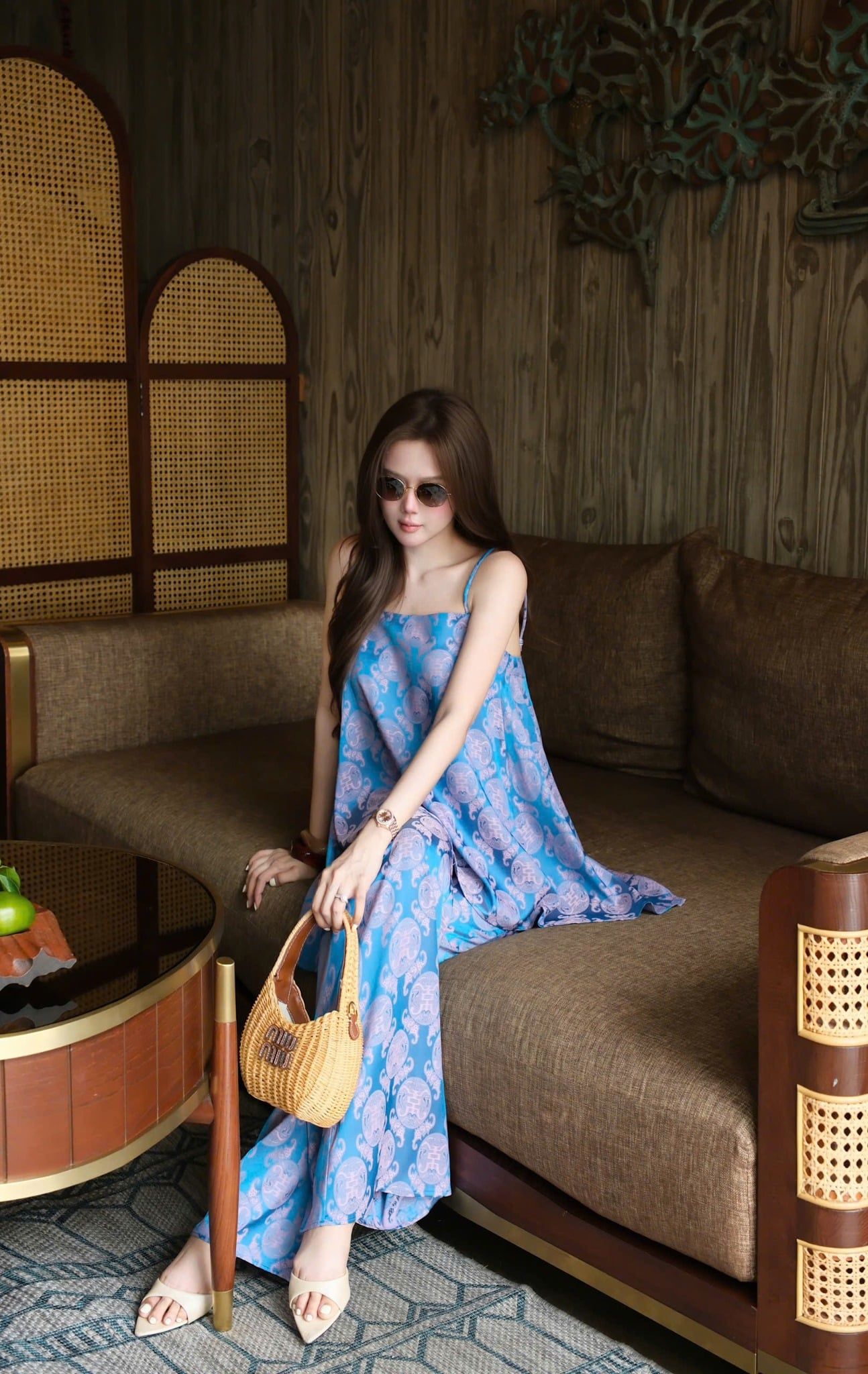 Set Lụa 2S Họa Tiết