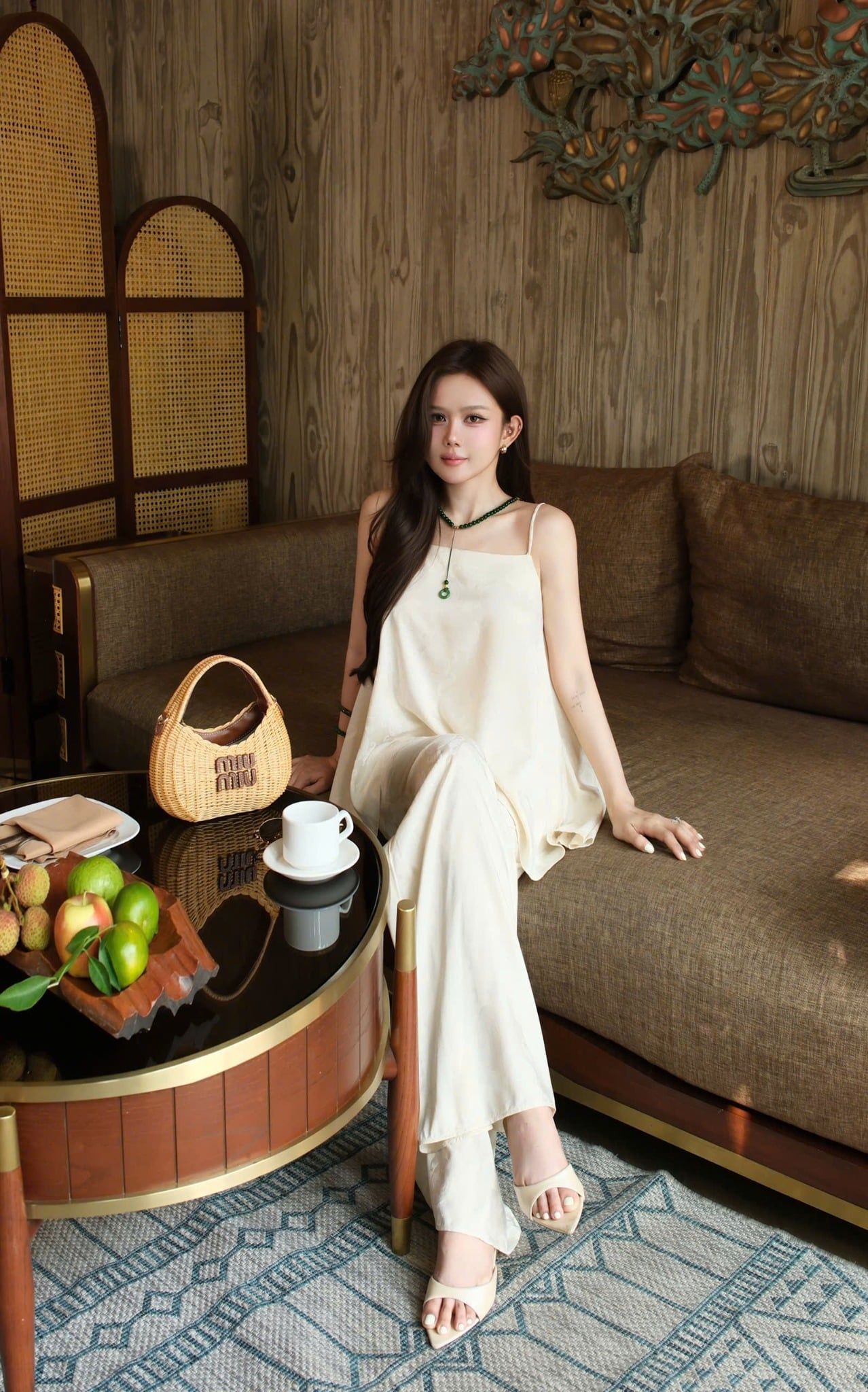 Set Lụa 2S Họa Tiết