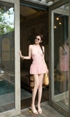 Đầm Yếm Lưới Viền Châu