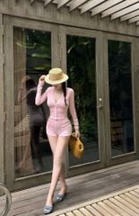 Set Áo TD Cổ V Quần Short