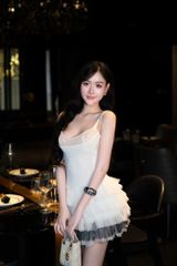 Đầm 2S Phối Bra Ren Tầng