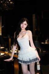 Đầm 2S Phối Bra Ren Tầng