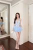 Đầm Yếm Kết Hoa Tùng Voan