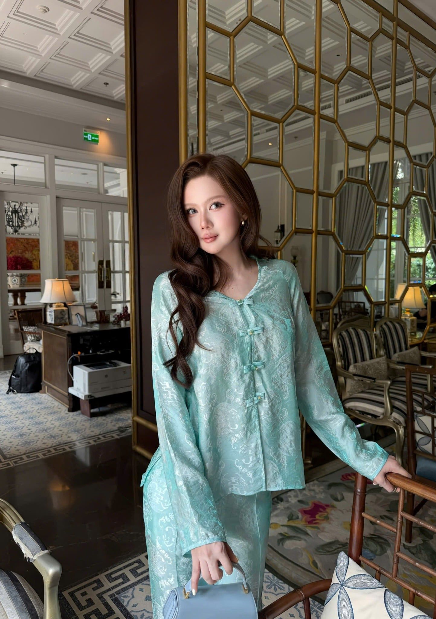 Set Bà Ba Cách Tân TD Cổ V