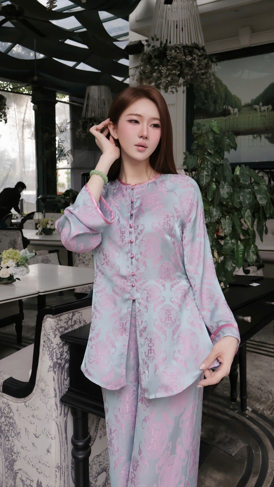 Set Bà Ba TD Lụa Vân