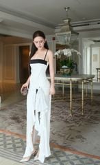 Đầm 2S Lụa Cột Eo