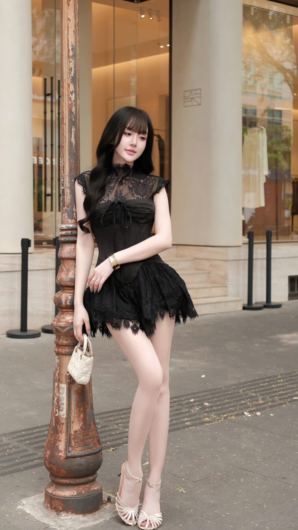 Đầm Lace Lady Noir