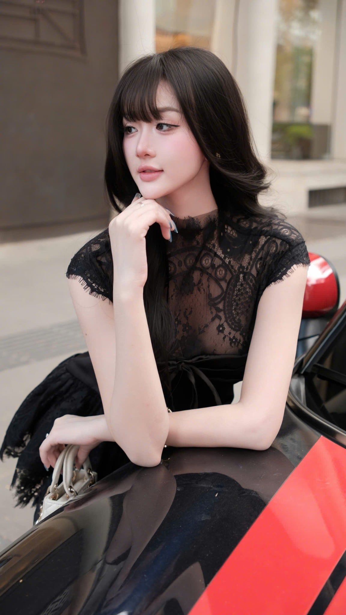 Đầm Lace Lady Noir