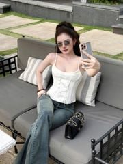 Áo Corset Vintage