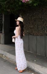 Đầm 2S Viền Ren Cổ V