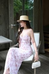 Đầm 2S Viền Ren Cổ V